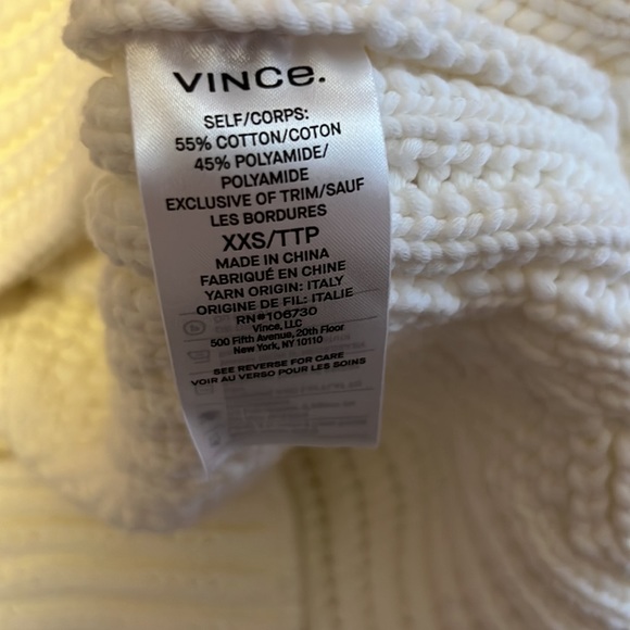 Vince Mixed Rib Crew Sweater - Picture 5 of 6